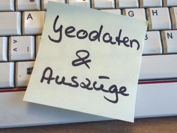 Geodaten & Auszüge