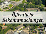 Bekanntmachungen